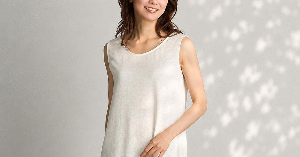 夏の服を、来年も好きでいるために。良い素材が、毎日の心地よさをつくる。